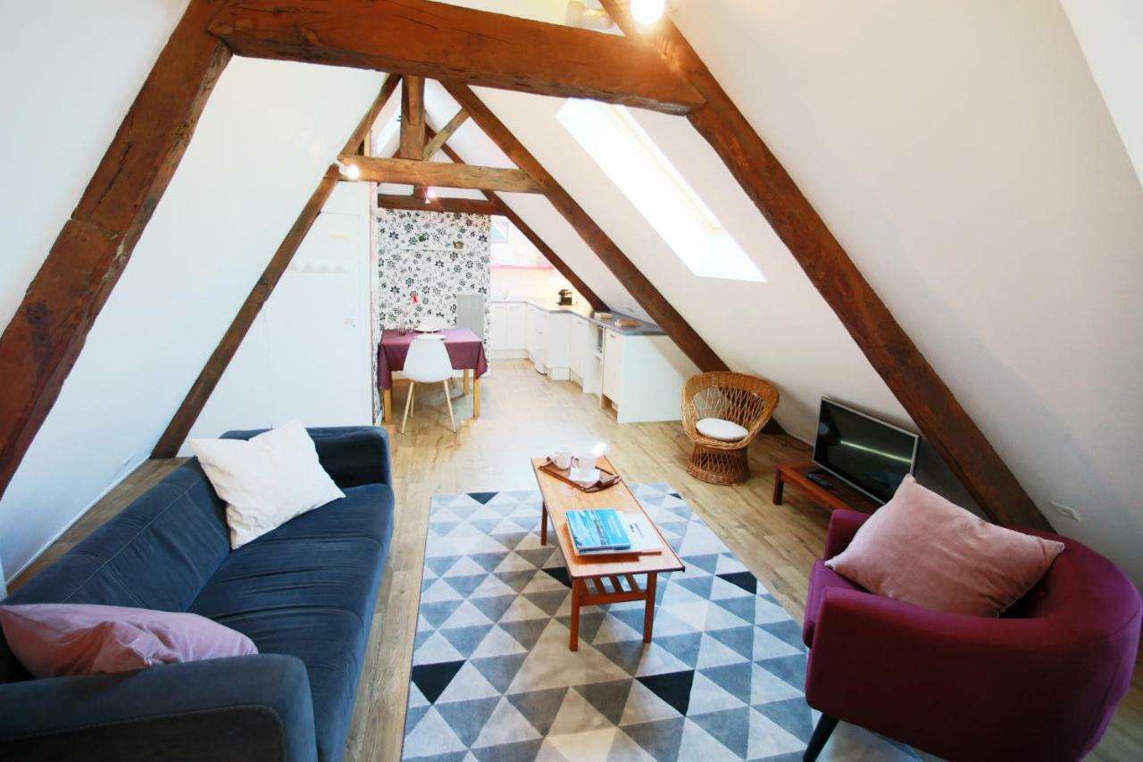 Le Coquillage Appartement Granville Buitenkant foto