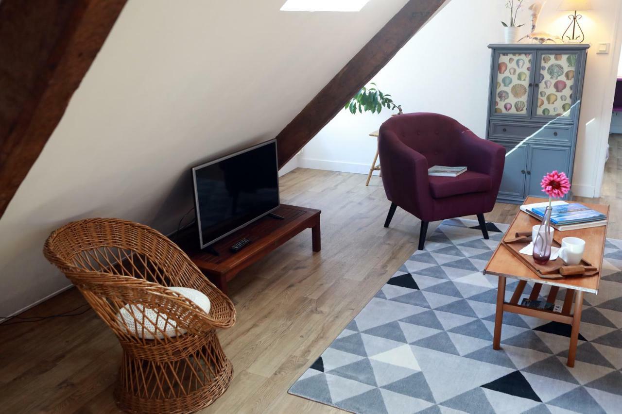 Le Coquillage Appartement Granville Buitenkant foto